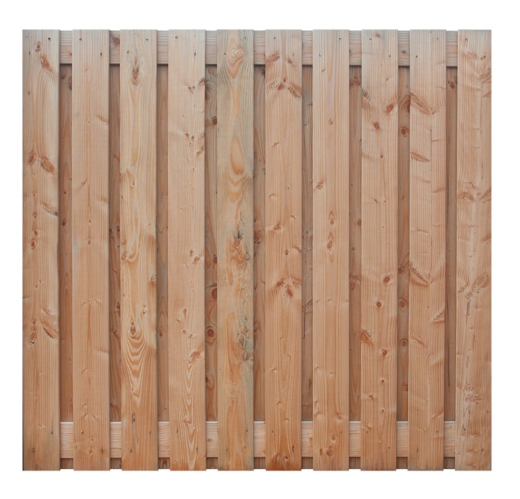 Tuinschermen - Douglas houten scherm 21 planks 180 x 180 cm